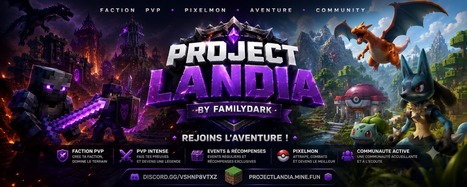 Bannière Project Landia